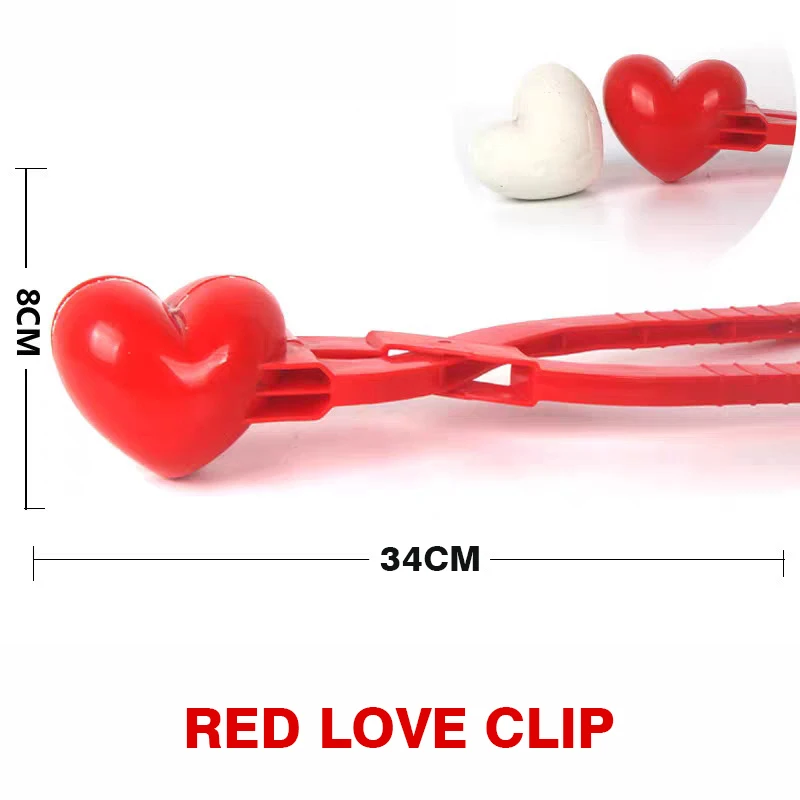 

Пластиковый инструмент для изготовления снежинок в форме сердца, 34*8 см