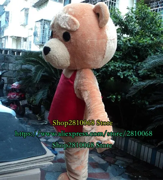 Фабричный магазин лидер продаж костюм-талисман медведя Тедди мультяшный Аниме