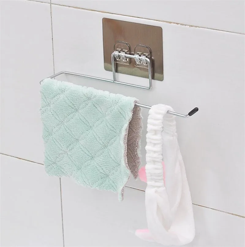 Настенная вешалка для полотенец в ванную держатель рулона туалетной бумаги из