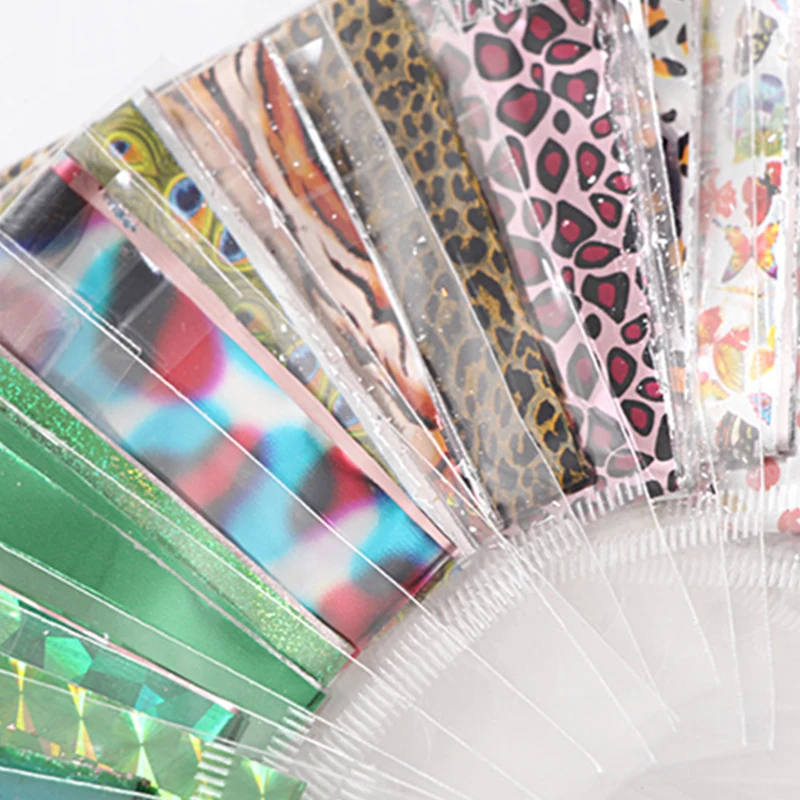 Звездное небо дизайн Набор наклеек для ногтей 10 листов переводная наклейка