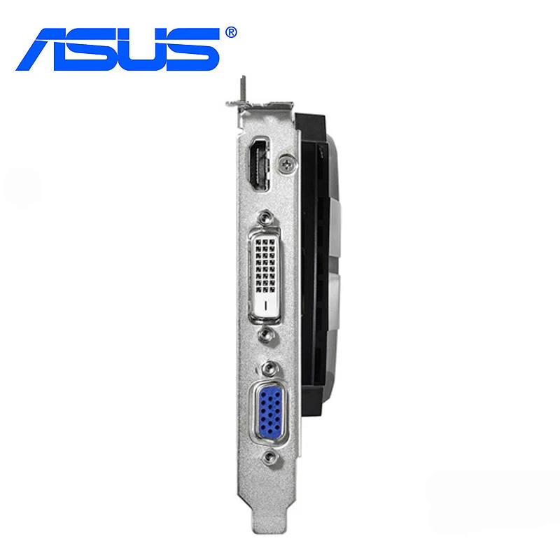 Видеокарта ASUS GTX 750Ti 2 Гб 750 FML 2GD5 128 бит GDDR5 для nVIDIA Geforce HDMI VGA DVI GTX750Ti б/у|Видеокарты| |