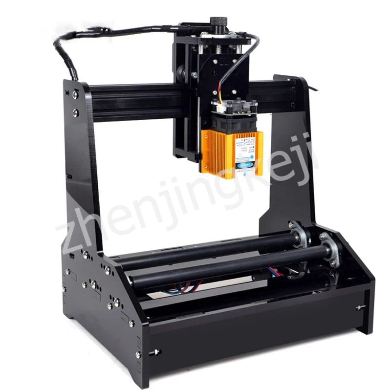 Небольшой лазерный гравировальный станок из нержавеющей стали в банке