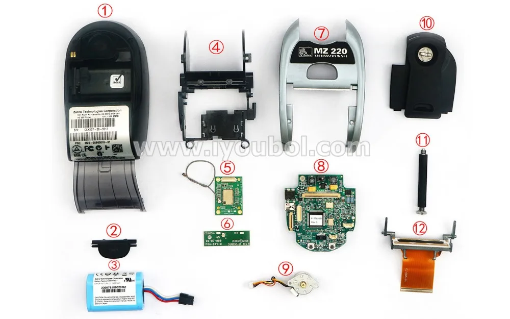 Замена радиоантенны PCB для Zebra MZ220  Мобильные телефоны и