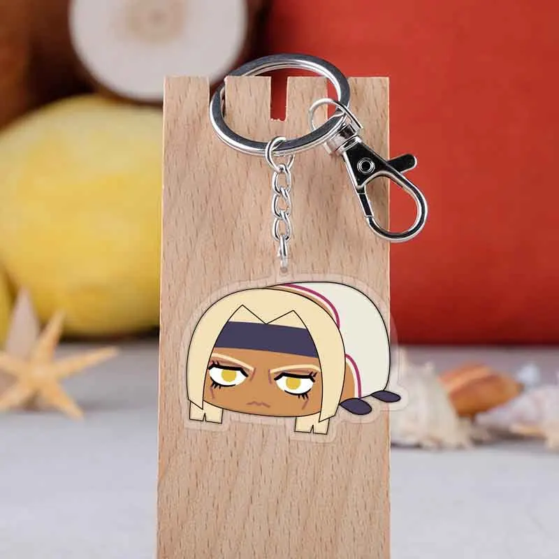 as pictured JOJOs невероятное приключение ризотто Неро ветчины Melone акриловый брелок в виде фигуры брелок украшения Коллекция Модель игрушка Косплэй - Цвет: as pictured