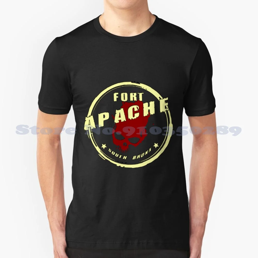 

Футболки Нью-Йорк/Форт Апачи/Южный Бронкс/Америка/США черная белая серая модная футболка стиль банды