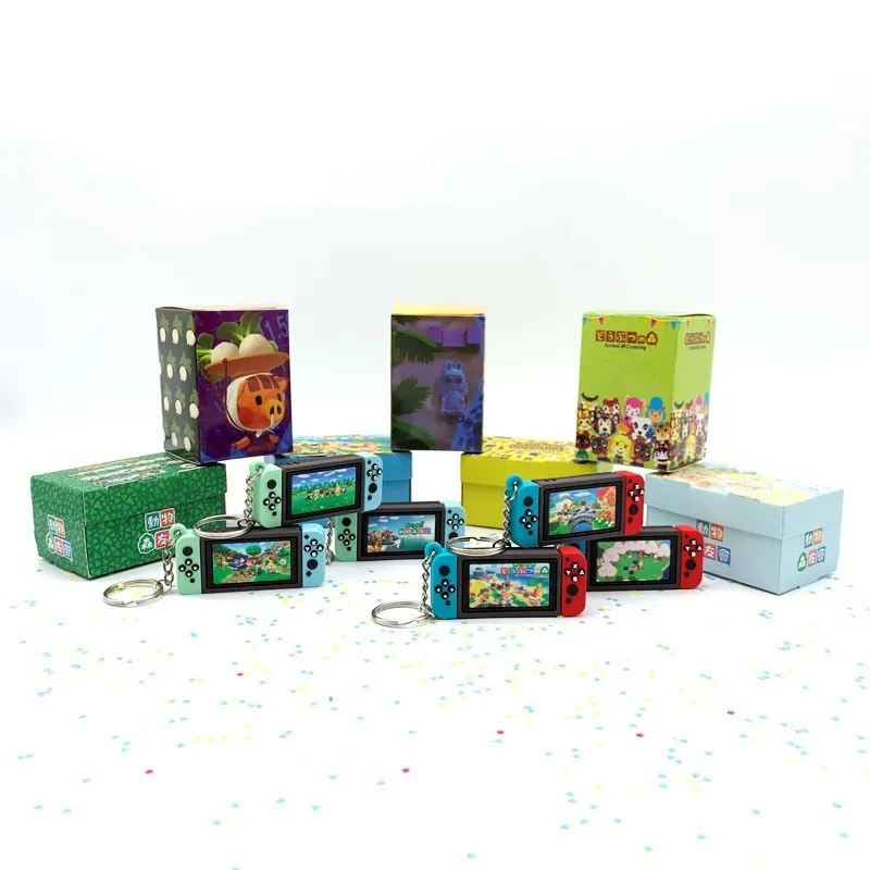 Брелок для ключей Nintendo Switch 6 видов брелок-подвеска из мягкой резины ПВХ |