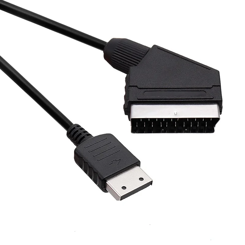 100 Pcs1.8m/6ft VGA RCA аудио кабель RGB Scart для SEGA Dreamcast постоянного тока высокое качество