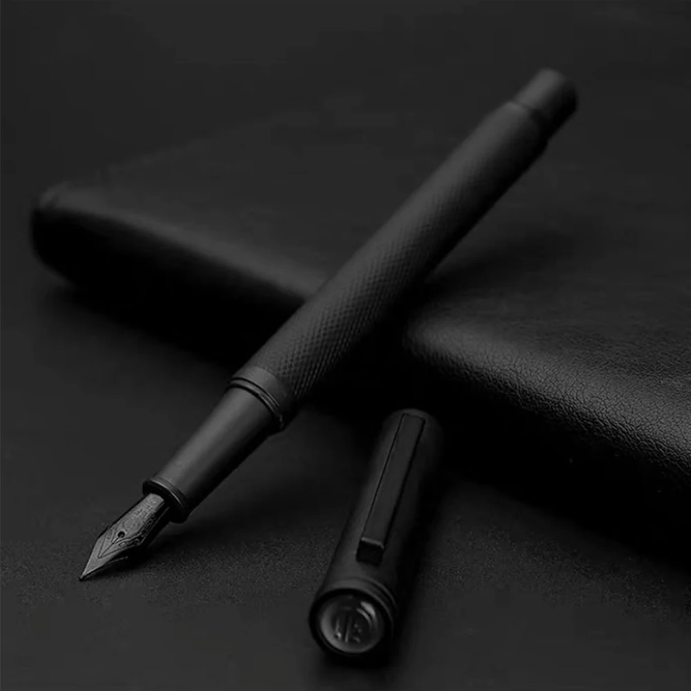 

Stationery Office Classic Home Fountain Pen With Ink Cartridge F0.5mm Calligraphy Business School Students Fine Nib Tree Texture