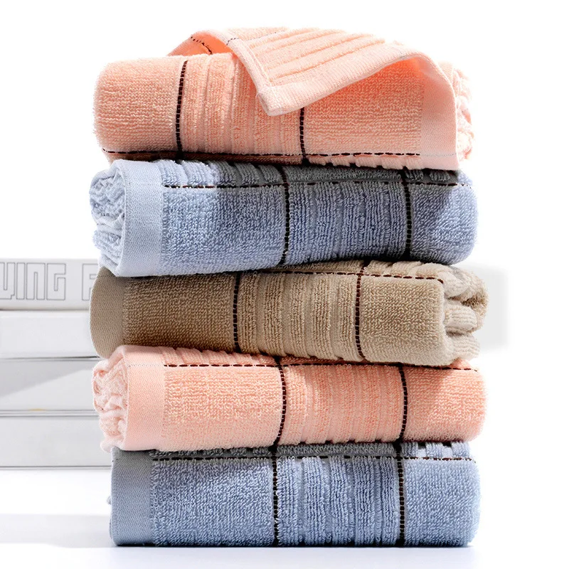 Хлопковое впитывающее полотенце для рук треугольное сухого лица с узором в виде