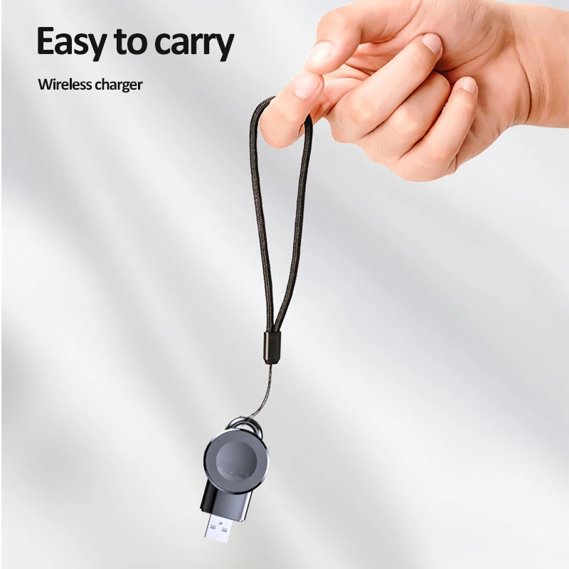 

Portable QI Wireless Charger For IWatch 5 4 3 2 Magnetic USB Charger For Apple Watch 5 4 3 2 1 Wireless Charging Dock Station