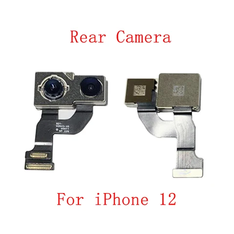 Гибкий кабель задней и передней камеры для iPhone 12 Pro Max 12, мини, основной большой маленький модуль камеры, замена ремонта