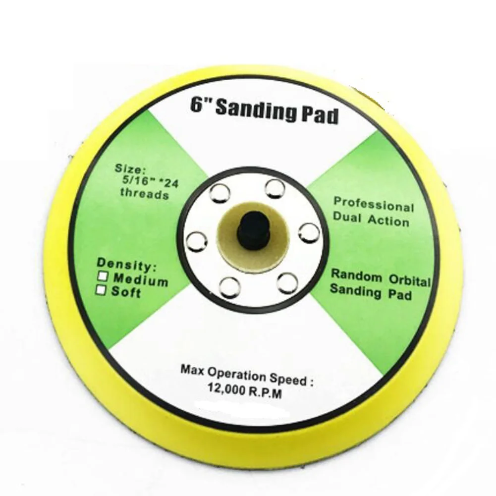 Шлифовальный диск 1-6 дюймов пневматическая насадка Электрический орбитальный