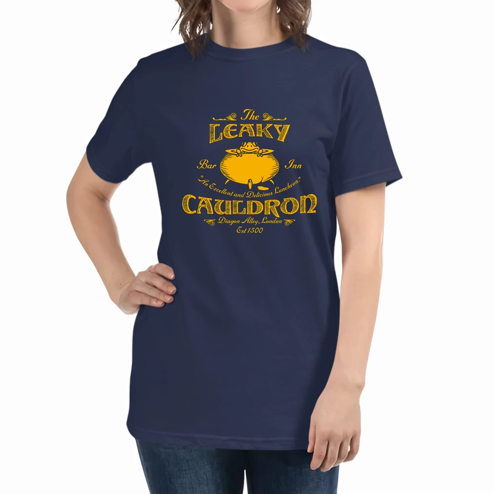 

The Leaky Cauldron Bar Printing Woman T-shirt Spring Summer Tee Shirt Fashion Comfortable T-shirt Simplicity Anime Tshirt Woman