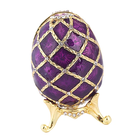 Фиолетовая шкатулка для украшений Faberge