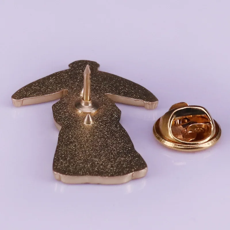 Аниме Аватар 2020: Последний аэромен самурайский Момо эмалированная булавка