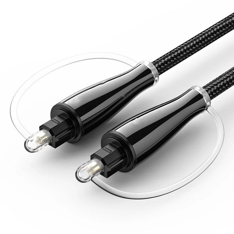 Фото Высококачественный цифровой оптический адаптер SPDIF AV108 Toslink, волоконно-оптический аудиокабель для ТВ Blueray PS3 XBOX DVD CD Mini Disc AV №1