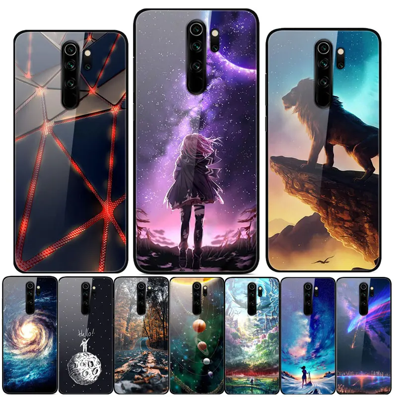 Для Xiaomi Redmi Note 8 Pro Чехол с милым узором, жесткий чехол для телефона Xiaomi Redmi Note 8Pro, чехол для Redmi Note8 Pro, бампер