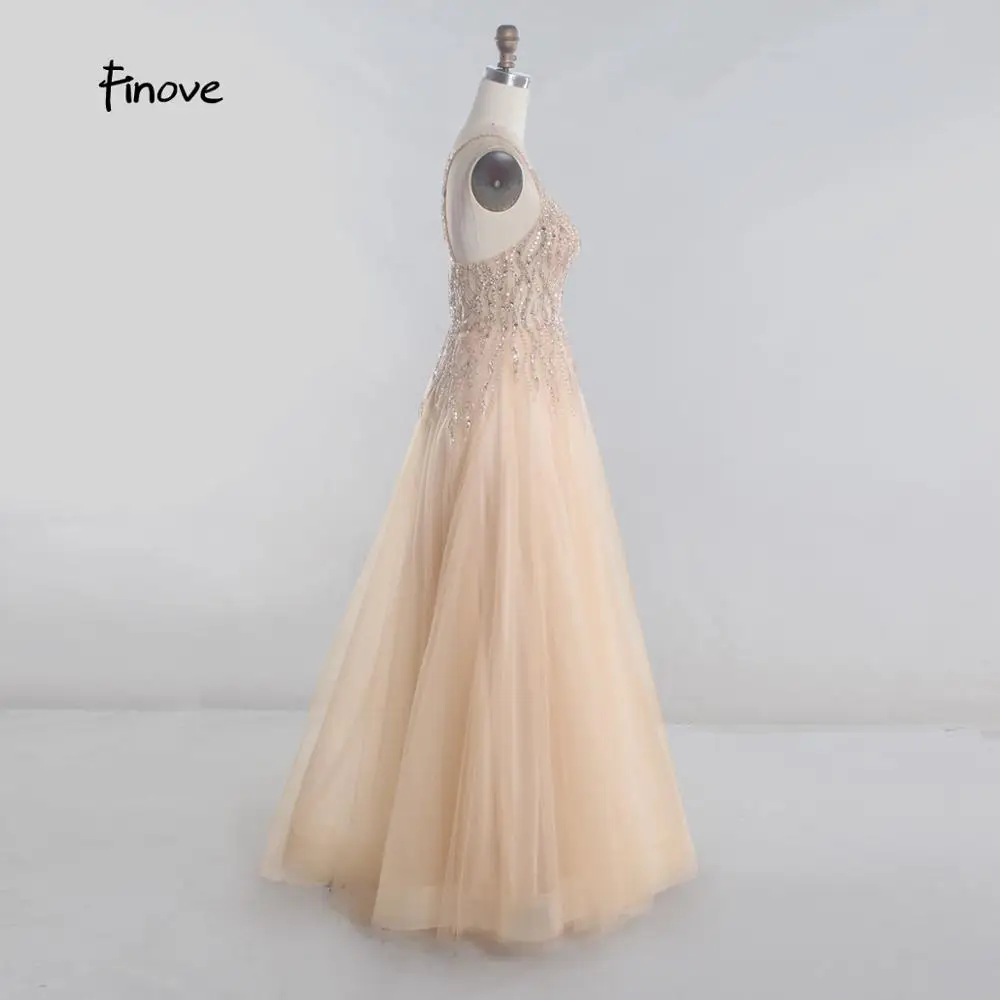 Женское вечернее платье с V-образным вырезом без рукавов | Свадьбы и торжества