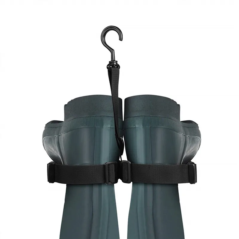 Черный AISPORT рыболовный Вейдер вешалка для обуви ремень сушильная стойка