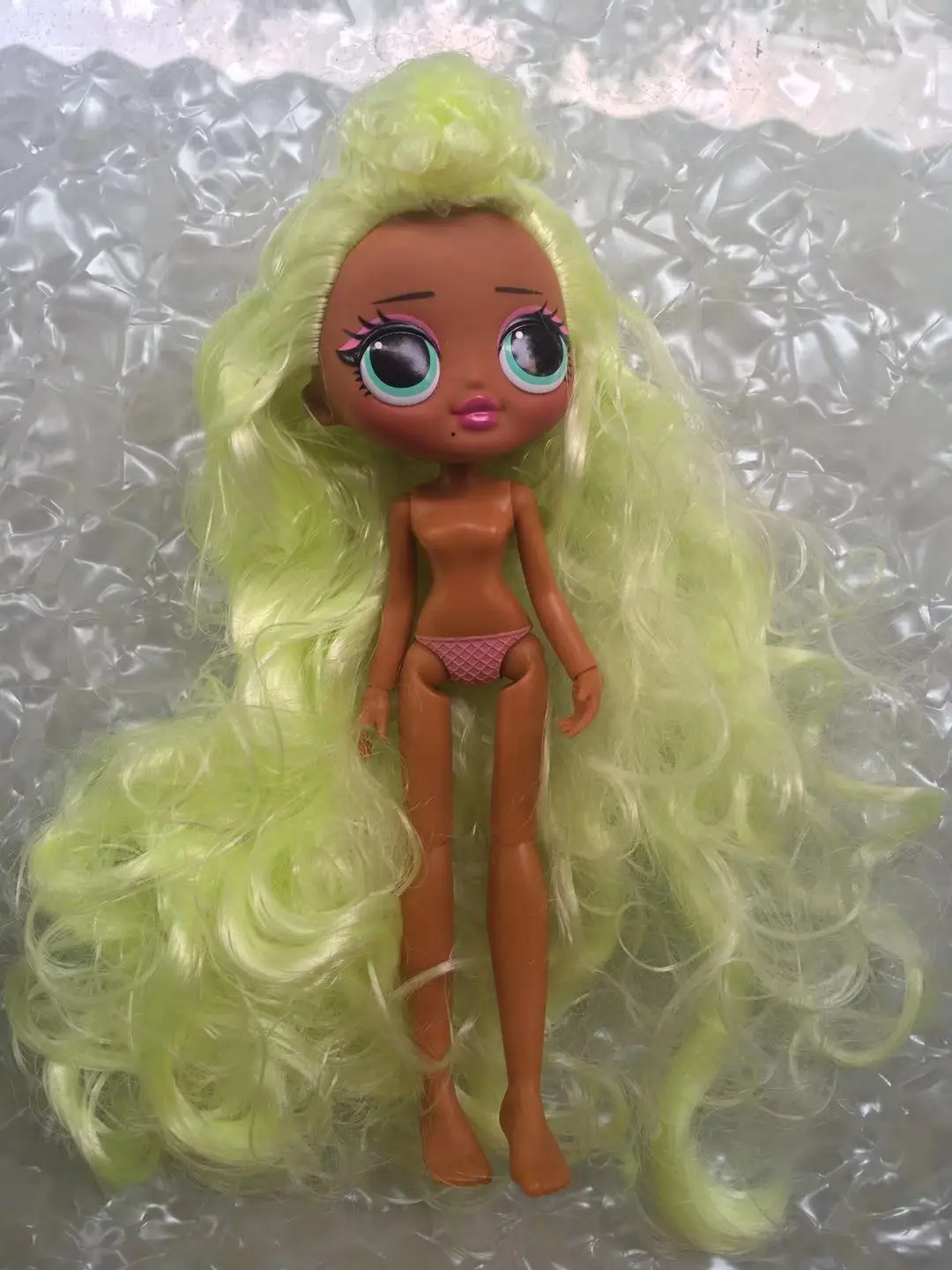 Зеленая кукла сестры моды тело игрушки для многоскоростных подвижных обнаженное