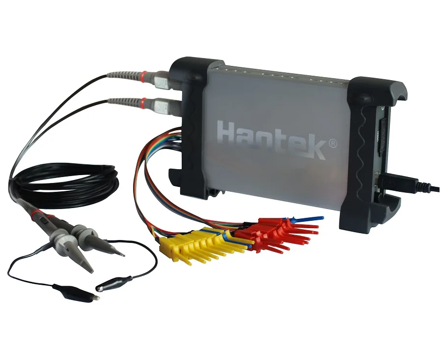 Цифровой осциллограф Hantek 6022BE портативный на базе ПК 2 канала 20 МГц USB|Детали и