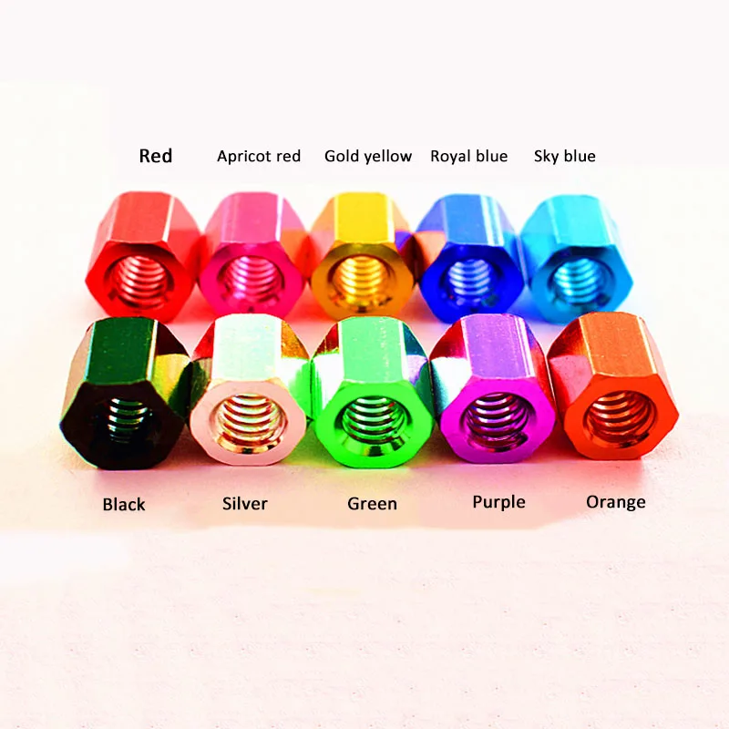 2/5/10 шт. шестигранные гайки из алюминиевого сплава 5-60 мм | Обустройство дома