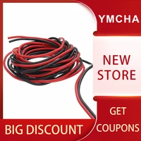 red black cable soft silicone wire 11awg 10awg 9awg 8awg 7awg 6awg 4awg 35mm 50mm 70mm heat resistant 200%c2%b0 cold resistant 60%c2%b0