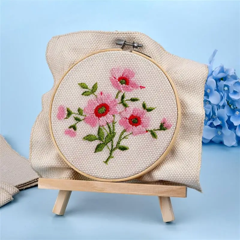 Хлопковая ткань ручной работы для вышивки крестиком Рукоделие швейные изделия