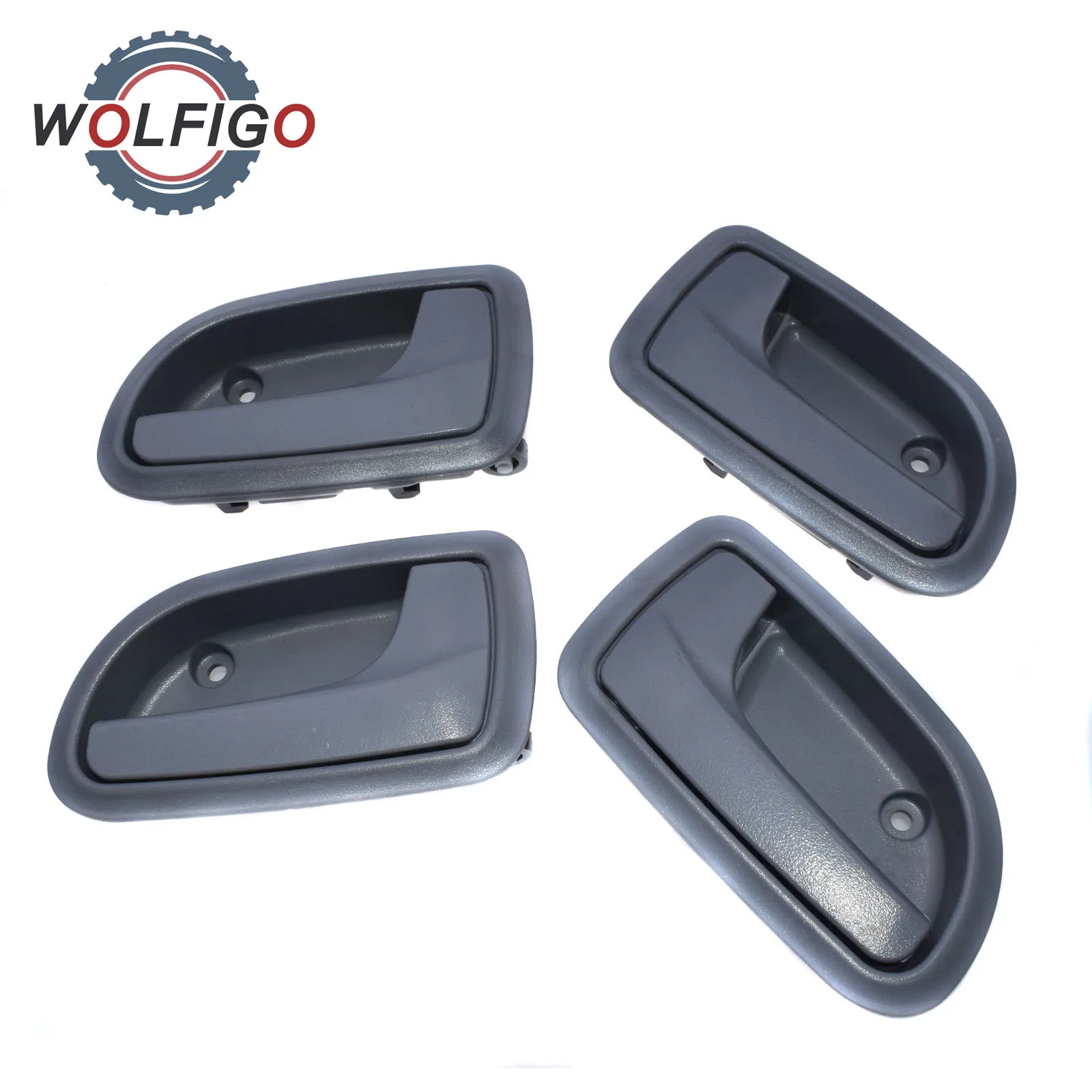 WOLFIGO Левая Правая серая внутренняя дверная ручка для Kia Picanto Morning 2008 2009 2010 8262007020