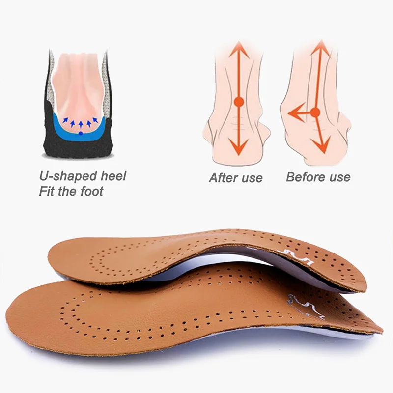 

Premium Orthotic Gel High Arch Support Insoles Gel Pad 3D Arch Support Flat Feet For Women / Men orthopedic Foot pain Unisex