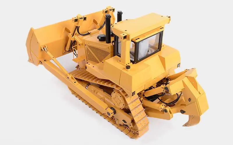 Verkauf Junge Geschenk Spielzeug 1/14 Metall Fernbedienung Hydraulische Bulldozer Modell Radlader RC Hydraulische Modell Engineering Fahrzeug