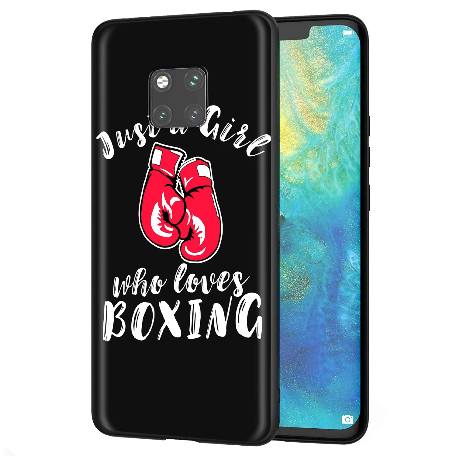 Боксерские перчатки YIMAOC для девушек мягкий чехол Huawei Nova 4E 5 5T Smart P9 Lite Y6 Y7 2019 Honor 8A 20S