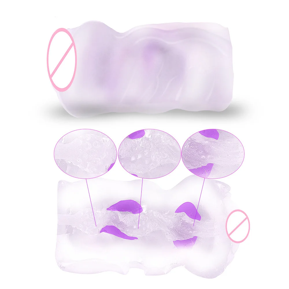 Мужской мастурбатор чашка со встроенным замком кольцо мягкая киска секс-игрушки