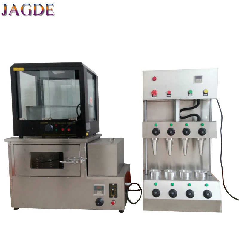 

Factory direct pizza cone machine and stainless steel pizza oven with display cabinet high quality sale low price