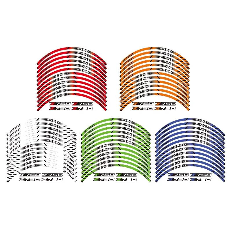 Высококачественные светоотражающие Стикеры для мотоциклов наклейки на колеса