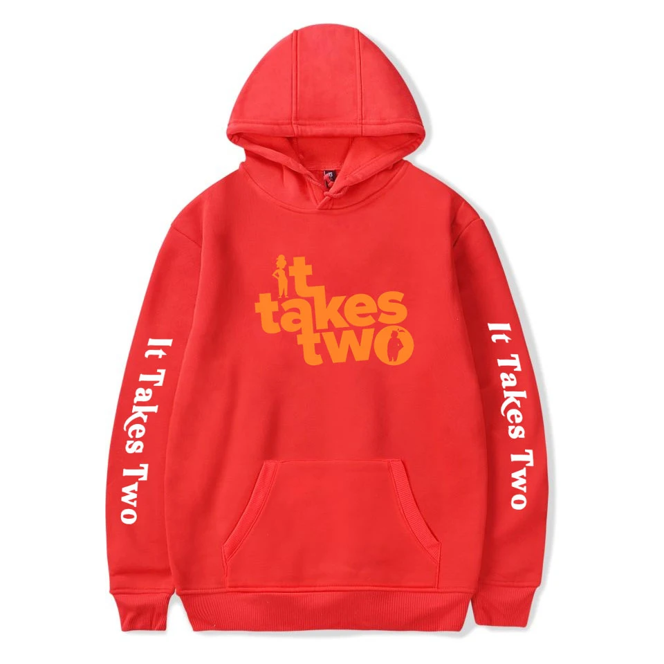 

It Takes Two Hoodie Unisex Pullover Women Men's Tracksuits Harajuku Streetwear Hoodie 2021 Fashion Clothes Plus Size