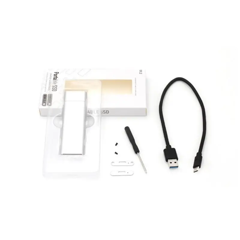 

Переносной жесткий диск M.2 NGFF Type-C 3,1, высокоскоростная передача SSD, твердый жесткий диск для ПК, компьютера