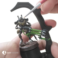 model painting special tools coloring table coloring clip handle for soldiers handicraft gundam