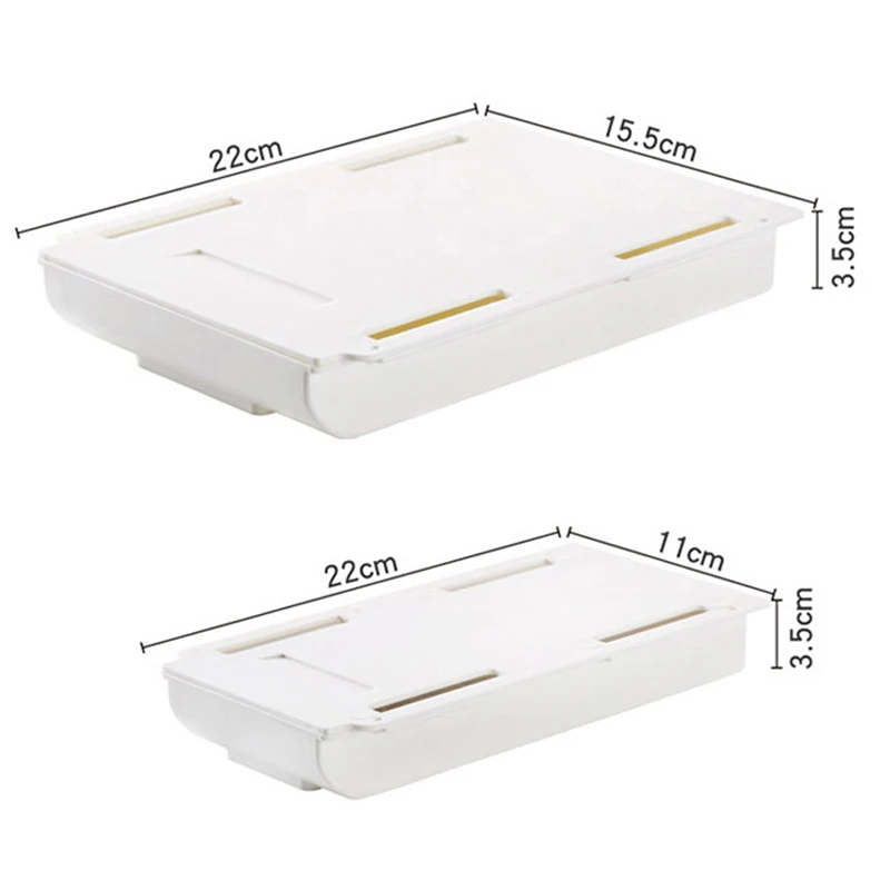 

Drawer Box Self Adhesive Under Desk Drawer Organizer Table Storage Box Holder
