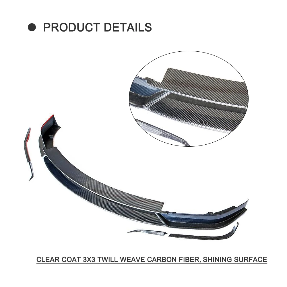Передний бампер из углеродного волокна спойлер для губ Tesla MODEL X 2016-2018 передний |