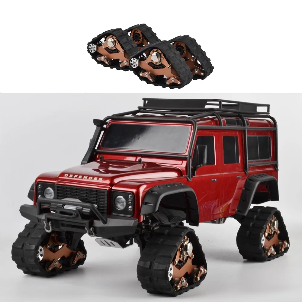 1/10 RC Гусеничный TRX-4 снег шины треки колеса Sandmobile для Traxxas TRX4 | Игрушки и хобби