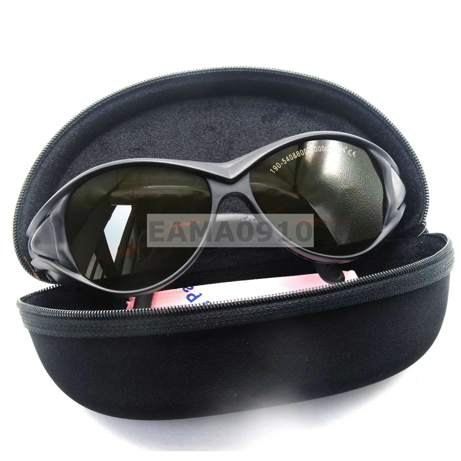 OD4+ 190nm-540nm & 800nm-2000nm Laser Protective Goggles Safety Glasses CE EP-1-2