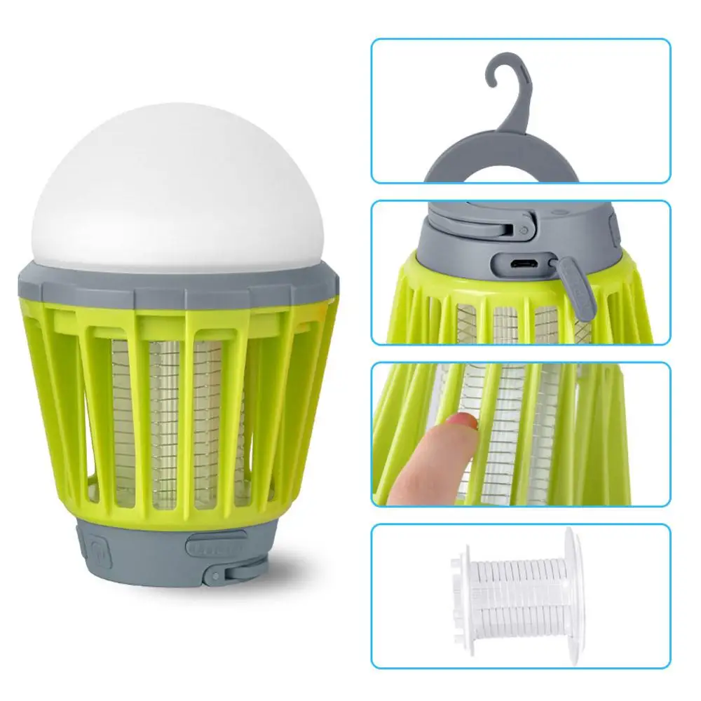 USB Mosquito Trap Led Outdoor Killer Electric Shock Household Repellent Electronic | Освещение