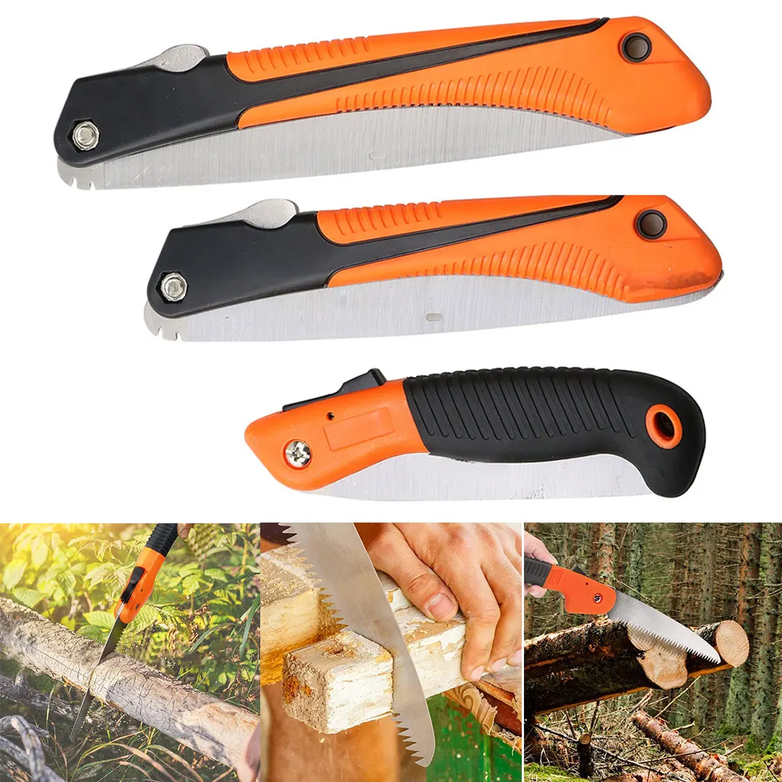 

Folding Portable Saw 6" 8" 10" Trimming Saw Secateurs Gardening Pruner For Camping Wood Cutting Survival Hand Saw Garden Tools