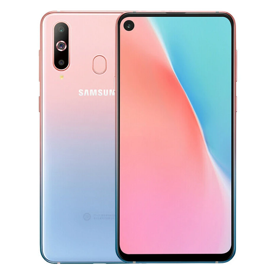 Samsung Galaxy A8s G8870 Dual Sim Восьмиядерный 6," 4 камеры 8 ГБ ОЗУ 128 Гб ПЗУ мобильный телефон Snapdragon 710 NFC