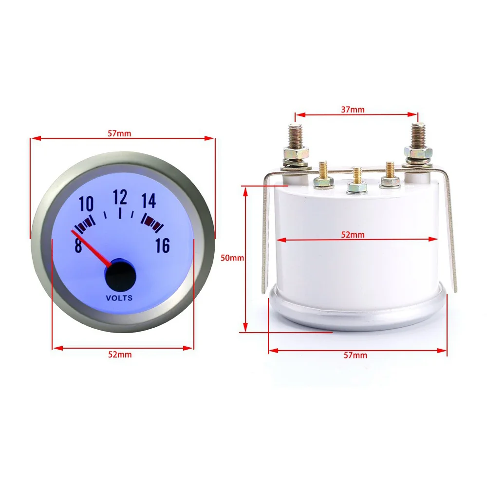12V автомобиля универсальный температура воды метр Boost Gauge фунтов/кв. дюйм нефть