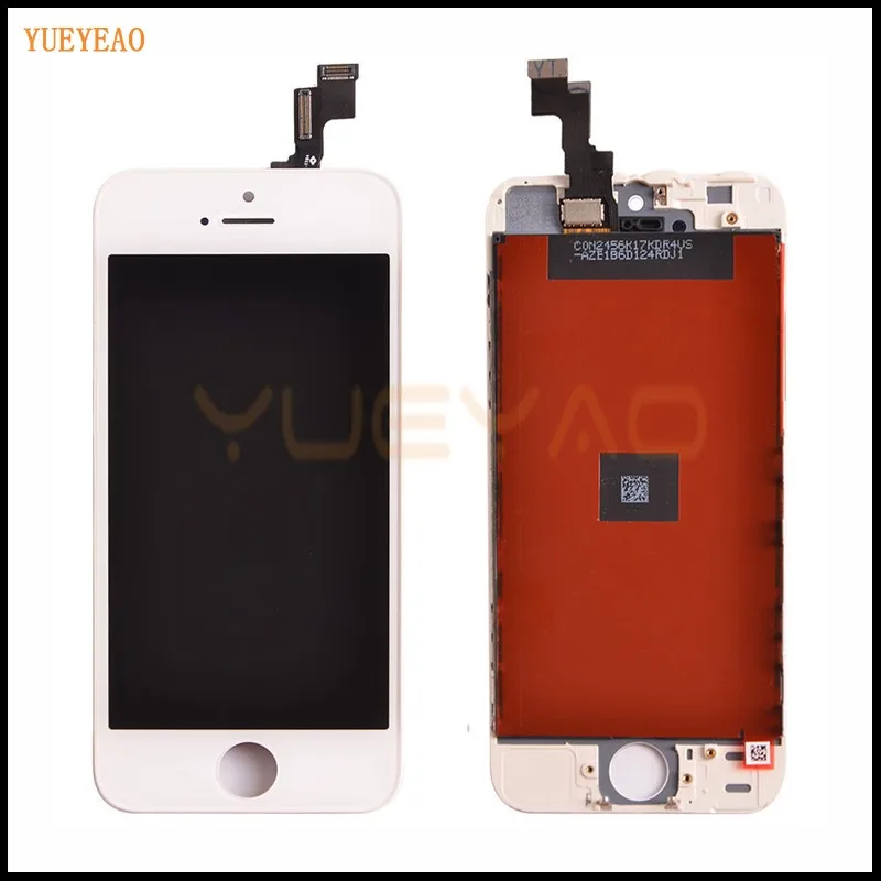 Экран AAA для Apple iPhone 5 ЖК-дисплей сенсорный экран в сборе с дигитайзером стекло без