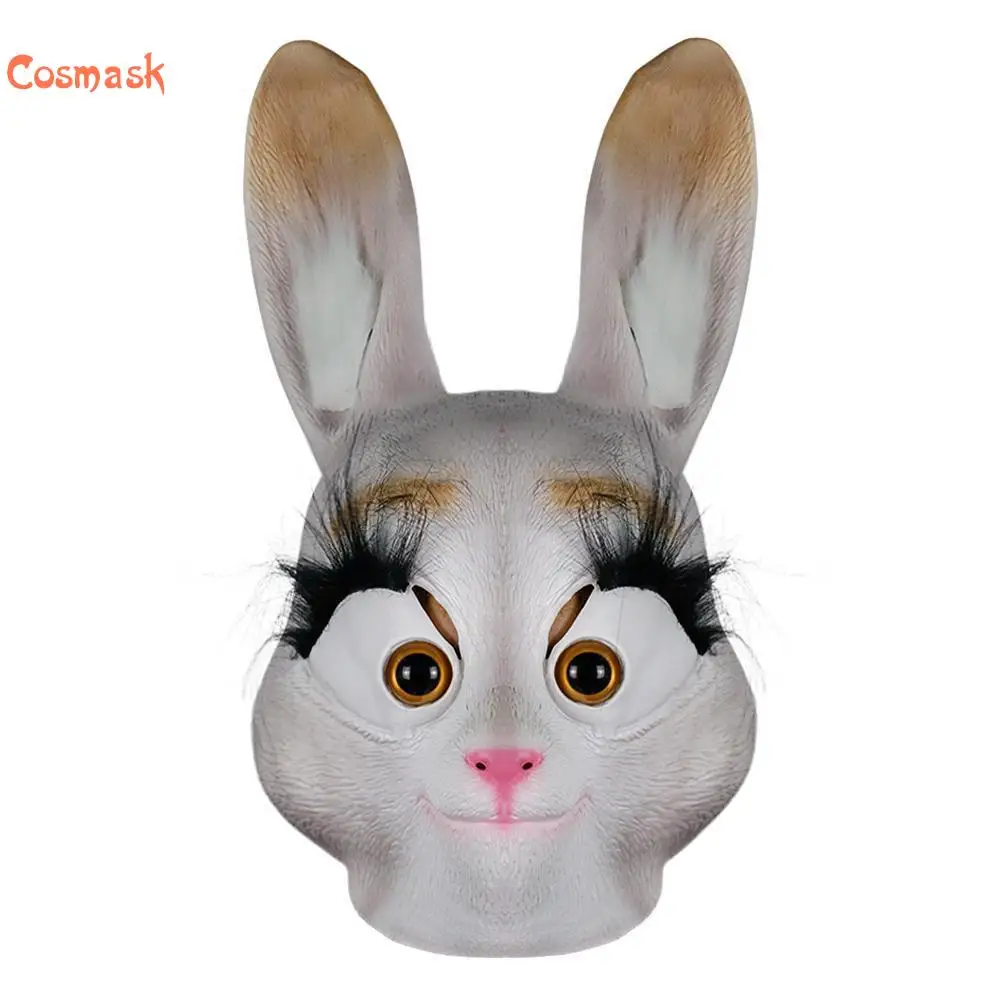 Маска космаска Кролик маска Джуди животные Хэллоуин маскарадные реквизиты для