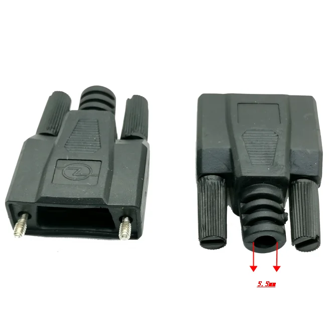 

1 шт. Новый 9PIN D-SUB разъем DB9 Женский/мужской RS232 Solderless разъемы