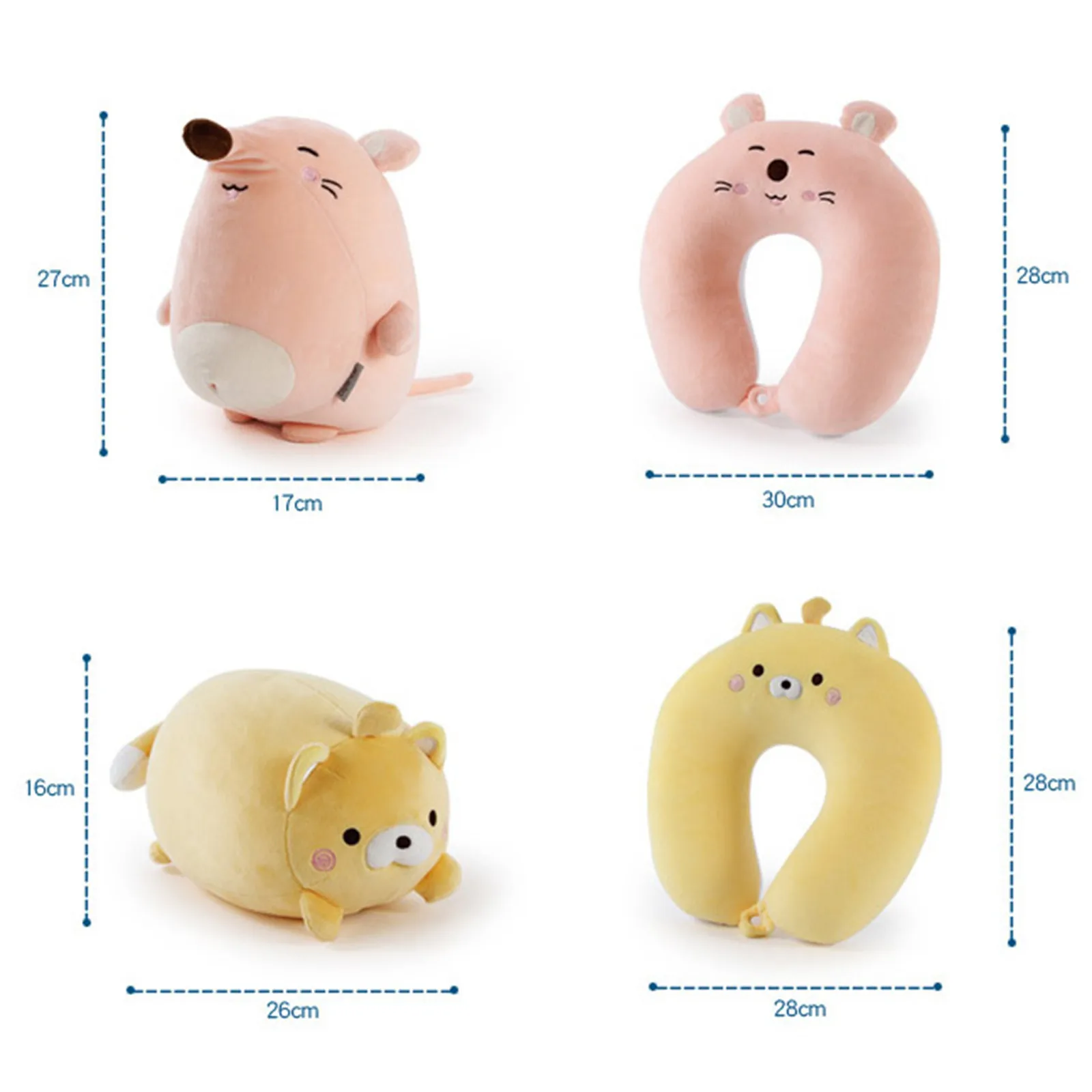 

Plush Toy Cartoon Pillow Soft Dolls Adults Soft Comfortable Pillow Cartoon Indoor Animal Doll Pillow Hoilday Gifts Suffed Toys